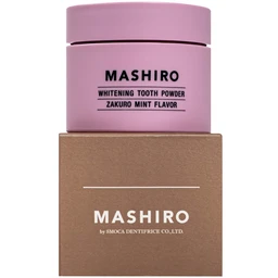 Bột đánh trắng răng hương lựu bạc hà Mashiro Tooth Powder Zakuro Mint Flavor 30g