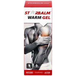 Gel nóng giảm đau Starbalm Warm Gel 100ml giúp làm nóng cơ, khớp trước và sau khi vận động