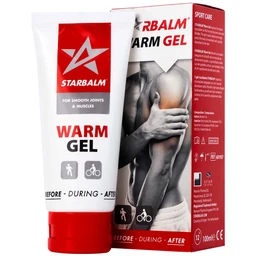 Gel nóng giảm đau Starbalm Warm Gel 100ml giúp làm nóng cơ, khớp trước và sau khi vận động