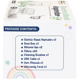 Máy hút mũi cho bé Fuji T50 hỗ trợ vệ sinh mũi cho bé từ 0 đến trên 3 tuổi