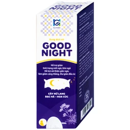Xịt thảo dược Good Night 20ml giúp ngủ ngon, giảm căng thẳng
