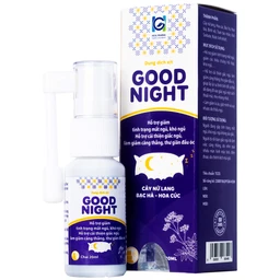 Xịt thảo dược Good Night 20ml giúp ngủ ngon, giảm căng thẳng