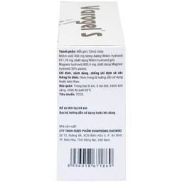 Thuốc Varogel Shinpoong Daewoo điều trị viêm loét dạ dày (20 gói x 10ml)