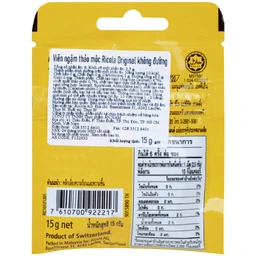 Kẹo Ngậm Ho Không Đường Thảo Mộc Ricola Original Herb (17.5g)