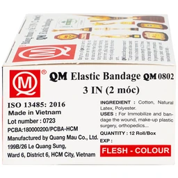 Băng thun 2 móc Quang Mậu (12 cuộn)