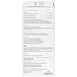 Siro bổ sung canxi giúp xương răng chắc khỏe Canxi + D3K2 Hatro (120ml)