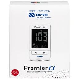Máy đo đường huyết Nipro Premier Alpha hỗ trợ theo dõi, kiểm soát lượng đường trong máu