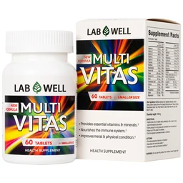 Viên uống bổ sung vitamin và khoáng chất cho cơ thể Multi Vitas Lab Well (60 viên)