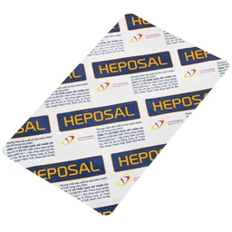 Viên uống hỗ trợ tăng cường chức năng gan, bảo vệ và phục hồi tế bào gan Heposal (3 vỉ x 10 viên)