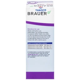 Siro giúp bổ sung lợi khuẩn, tốt cho đường ruột Immune Defence Probiotic Liquid Brauer (45ml)