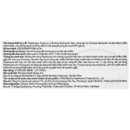 Gel phụ khoa Papilocare Procare Health (21 tuýp) phòng ngừa và điều trị tổn thương do HPV