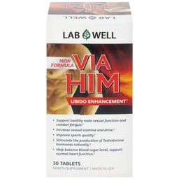 Viên uống giúp tăng cường sinh lực và khả năng sinh lý nam Via Him Lab Well (30 viên)