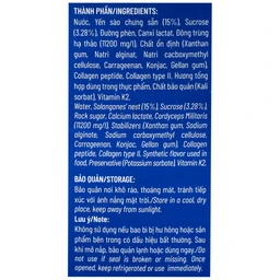 Nước Yến Sào Cao Cấp Nunest Đông Trùng Hạ Thảo 15% Yến (6 hũ x 70ml)