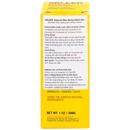 Gel bôi phục hồi da Skleer Natural Skin Restoration 30ml