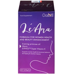 Viên uống hỗ trợ cân bằng nội tiết tố, cải thiện triệu chứng tiền mãn kinh LéAna Ocavill (60 viên)