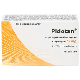 Thuốc Pidotan 75mg One Pharma phòng ngừa huyết khối động mạch và rung nhĩ (4 vỉ x 7 viên)