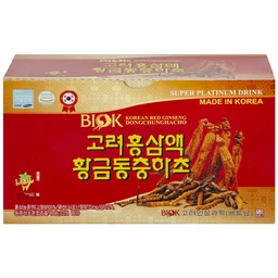 Nước Hồng Sâm Đông Trùng Hạ Thảo Biok (10 chai x 100ml)