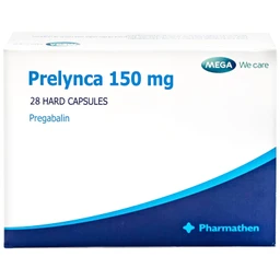 Thuốc Prelynca 150mg Trị rối loạn lo âu lan tỏa, hỗ trợ động kinh cục bộ (2 vỉ x 14 viên)
