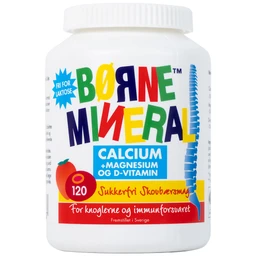 Viên nhai giúp tăng chiều cao, giảm nguy cơ còi xương cho trẻ em Borne Mineral New Nordic (120 viên)