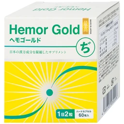 Viên uống hỗ trợ tốt cho người bị trĩ Hemor Gold Jpanwell (60 viên)
