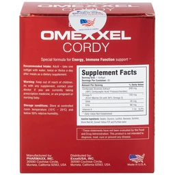 Viên uống hỗ trợ tăng sức đề kháng Omexxel Cordy (3 vỉ x 10 viên)