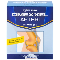Viên uống hỗ trợ tăng tiết dịch khớp, giảm đau khớp Omexxel Arthri (3 vỉ x 10 viên)