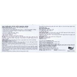 Viên uống hỗ trợ tăng tiết dịch khớp, giảm đau khớp Omexxel Arthri (3 vỉ x 10 viên)