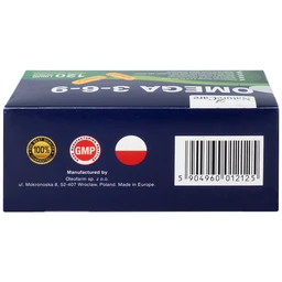 Viên uống bổ sung Omega 3-6-9, tốt cho tim mạch, não và mắt, giảm nguy cơ xơ vữa động mạch Omega 3-6-9 NatureCare (6 vỉ x 20 viên)