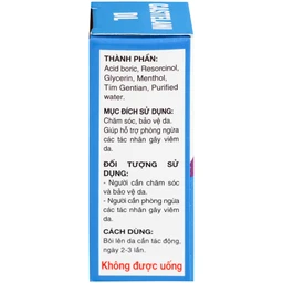 Dung dịch Castelani Quabluepharma phòng ngừa mụn mủ, lở loét, nấm da (17ml)