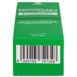 Gel bôi ngừa suy giãn tĩnh mạch, phù, nặng chân Diosmin Extra Porzac 75ml