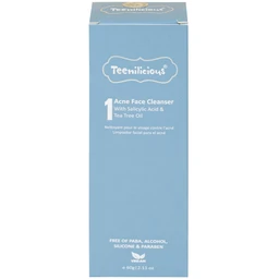 Gel rửa mặt ngừa mụn, sạch bã nhờn Teenilicious 60g