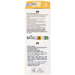Xịt họng Otosan Forte 30ml hỗ trợ giảm viêm họng cấp tính, viêm hô hấp, giảm đau rát họng
