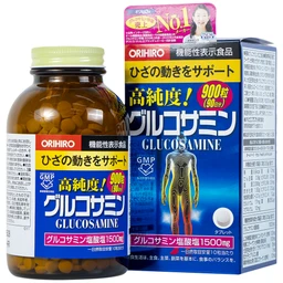 Viên uống hỗ trợ làm trơn ổ khớp hạn chế lão hóa khớp Orihiro Glucosamine (900 viên)