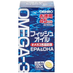 Viên uống hỗ trợ cho não bộ và thị lực Orihiro Fish Oil (180 viên)