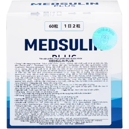 Viên uống hỗ trợ cải thiện chỉ số đường huyết Medsulin Plus (60 viên)