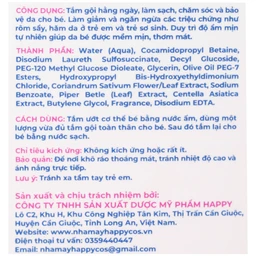 Sữa tắm gội em bé Gentle Wash 500ml La Beauty giảm và ngăn ngừa rôm sảy, hăm da 