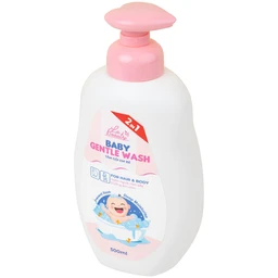 Sữa tắm gội em bé Gentle Wash 500ml La Beauty giảm và ngăn ngừa rôm sảy, hăm da 