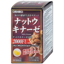 Viên uống hỗ trợ giảm nguy cơ huyết khối Orihiro Nattokinase (60 viên)