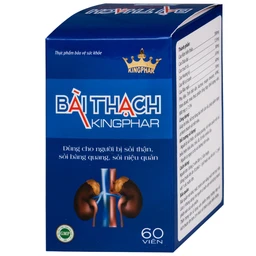 Viên uống giúp lợi tiểu, hỗ trợ bài tiết cặn sỏi giảm sỏi tiết niệu Bài Thạch Kingphar (60 viên)