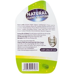 Dung dịch xịt khuẩn tay Natural Hand Sanitizer diệt khuẩn, khử mùi (500ml)