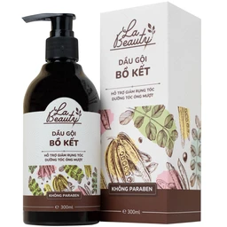 Dầu gội Bồ Kết cô đặc La Beauty giảm gãy rụng, dưỡng tóc óng mượt (300ml)
