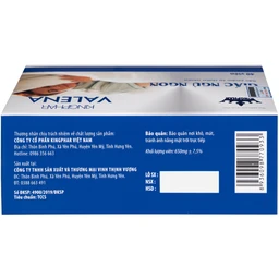 Viên uống giúp an thần hỗ trợ dễ ngủ Valena Kingphar (4 vỉ x 10 viên)