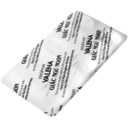 Viên uống giúp an thần hỗ trợ dễ ngủ Valena Kingphar (4 vỉ x 10 viên)