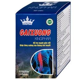 Viên uống giúp hoạt huyết, hỗ trợ gân cốt, hạn chế thoái hóa xương khớp Gai Xương Kingphar (60 viên)