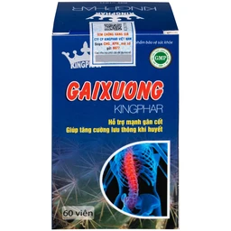Viên uống giúp hoạt huyết, hỗ trợ gân cốt, hạn chế thoái hóa xương khớp Gai Xương Kingphar (60 viên)