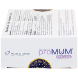 Viên uống bổ sung DHA cho phụ nữ có thai và cho con bú proMUM DHA Alg (3 vỉ x 10 viên)