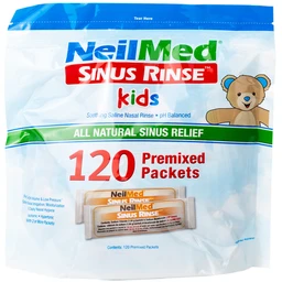 Bột pha rửa mũi trẻ em Neilmed Sinus Rinse Kids (120 gói) dùng cho trẻ từ 4 đến 10 tuổi