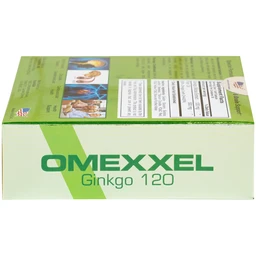 Viên uống hỗ trợ tăng cường tuần hoàn máu não Omexxel Ginkgo 120 (2 vỉ x 15 viên)