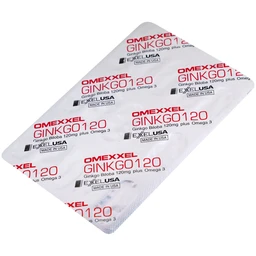 Viên uống hỗ trợ tăng cường tuần hoàn máu não Omexxel Ginkgo 120 (2 vỉ x 15 viên)