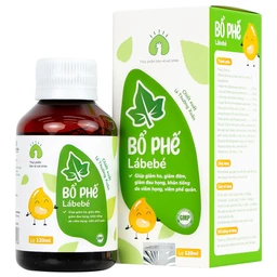 Siro hỗ giúp giảm ho, giảm đờm, giảm đau họng Bổ Phế Lábebé (120ml)